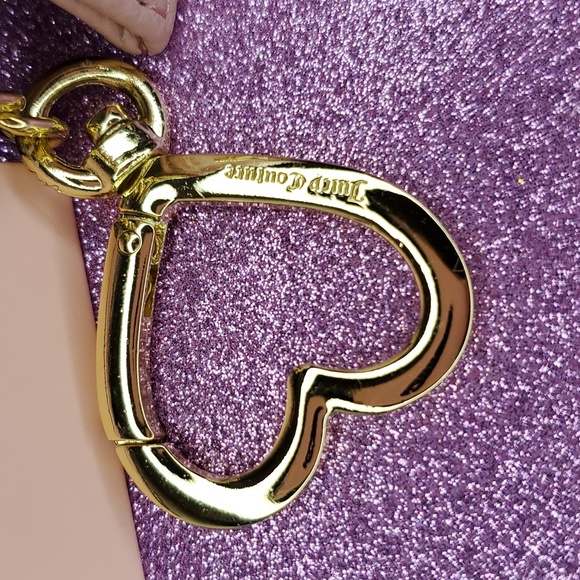 Juicy Couture πNWTπ Light Pink Heart to Heart Small Wallet! πππ - Picture 5 of 10